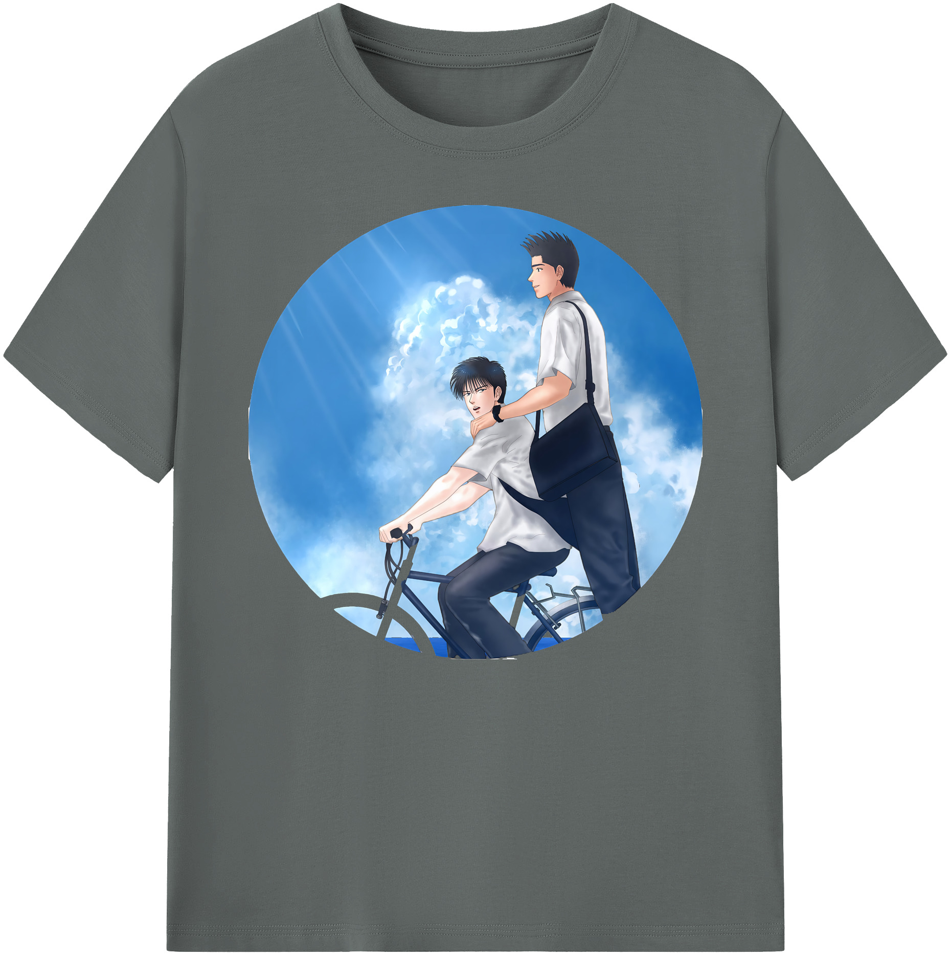 （画像用） SLAM DUNK／スラムダンク 綿100％ メンズ半袖Tシャツ｜肌触りやわらか＆通気性
